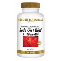 Relatief George Eliot raket Rode gist rijst & 100 mg Q10 + gratis magnesium bisglycinaat van Golden  Naturals - adviesdrogisterij.nl | De goedkoopste drogisterij, snel en  veilig!