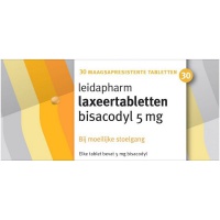 Leidapharm / Laxeertabletten Bisacodyl 5 mg