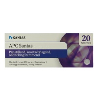 Pijnstiller - APC tabletten