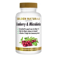 Golden Naturals / Cranberry & Microbiotica voordeelverpakking | tijdelijk 25% korting!