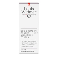 Louis Widmer / Deo cr&egrave;me zonder aluminiumzouten ongeparfumeerd 