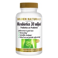 Golden Naturals / Microbiotica 30 miljard voordeelverpakking | tijdelijk 25% korting!