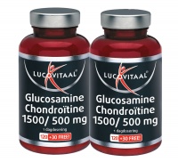 Humoristisch dosis Vorming Glucosamine Chondroïtine 1500/500 duoset van Lucovitaal -  adviesdrogisterij.nl | De goedkoopste drogisterij, snel en veilig!