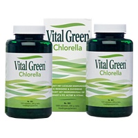 Vital Green Chlorella 1000+1000 Bloem - adviesdrogisterij.nl | De goedkoopste drogisterij, snel en veilig!