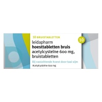 Hoestbruistabetten Acetylcysteine 600 mg 