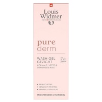Louis Widmer / Purederm wash gel gezicht ongeparfumeerd 