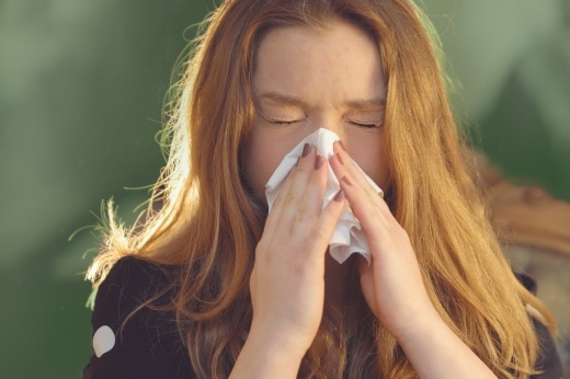 Pollen in de lucht!