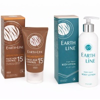 Argan Bio sun face factor 15 + Argan bodylotion gratis