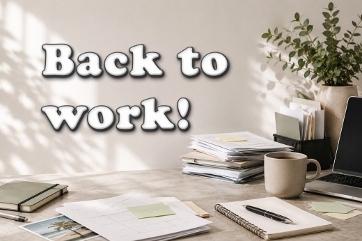 Back to work: ontspannen starten!