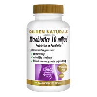 Golden Naturals / Microbiotica 10 miljard voordeelverpakking | tijdelijk 25% korting!