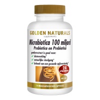 Golden Naturals / Microbiotica 100 miljard meeneemverpakking | SUPERKORTING!*