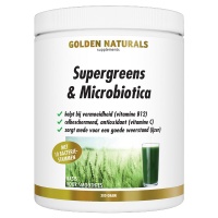 Golden Naturals / Supergreens & Microbiotica | tijdelijk 25% korting!