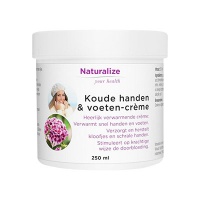 Naturalize / Koude handen en voeten crème (tijdelijk 1+1 gratis)